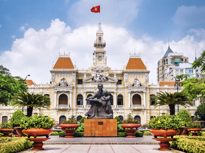 Croisiere Vietnam hotel de ville Hanoi